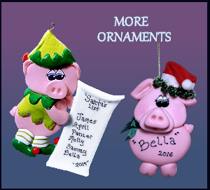 pig ornaments