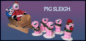pig sleigh