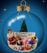 santa ornament